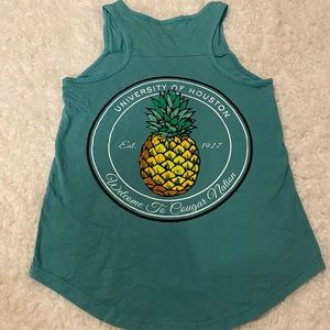 University‎ of Houston Pineapple Green small Top